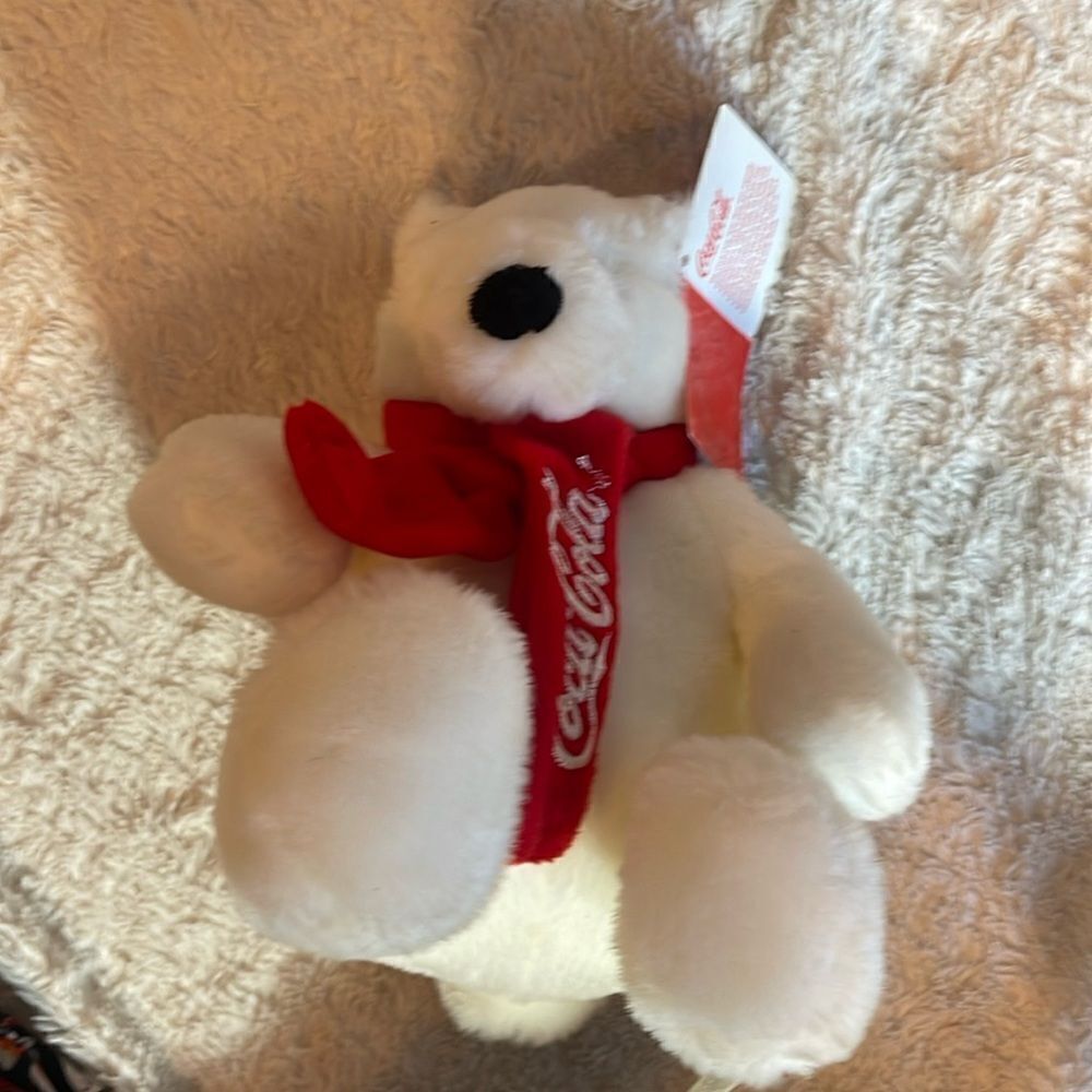 Coca-Cola bear plush